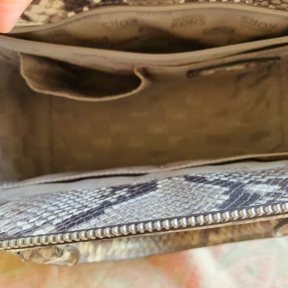Mk snake skin handbag - Picture 7 of 7